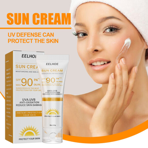 EELHOE Protective Cream Moisturizes the face, body and skin protection without fake white summer refreshing without greasy