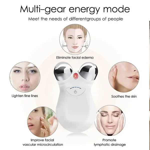 New microcurrent Massager face lift skin care tool Skin Tightening lifting facial wrinkle remover toning Beauty Massage Facial - Image 6